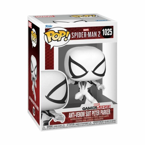 Spider-Man Anti-Venom Suit (Marvel’s Spider-Man 2) – Figurine Marvel Funko POP! n°1025 – Image 2