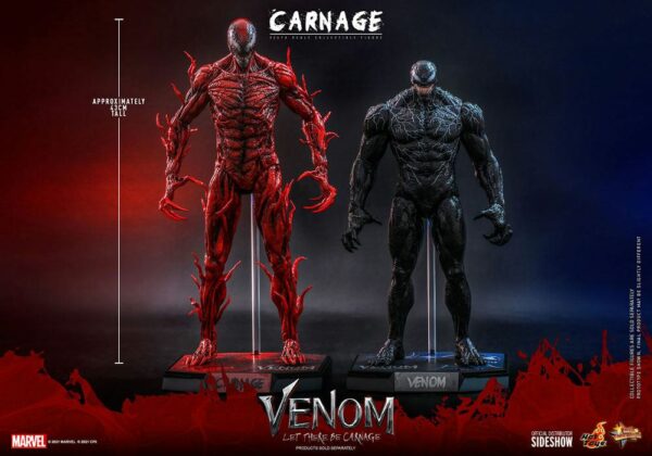 MARVEL – Figurine 1/6 Movie Masterpiece Carnage (Venom: Let There Be Carnage) 43 cm – Image 5