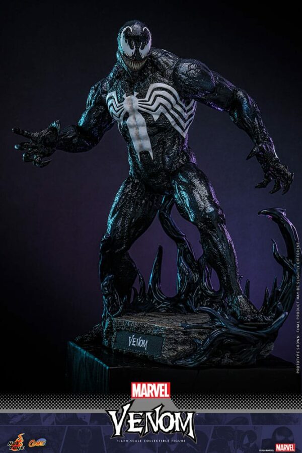 MARVEL – Figurine 1/6 Comic Masterpiece Venom 39 cm – Image 7