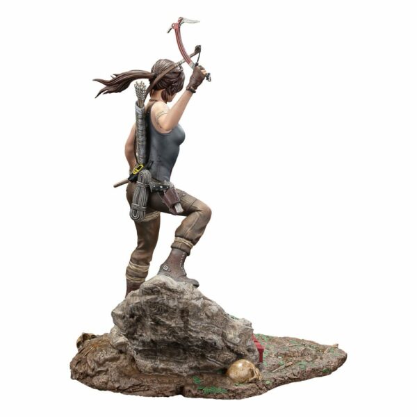TOMB RAIDER – Statuette Lara Croft (Survivor Era) 33 cm – Image 4