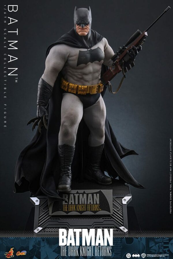 DC COMICS – Batman : The Dark Knight Returns Figurine Comic Masterpiece 1/6 Batman 32 cm – Image 6