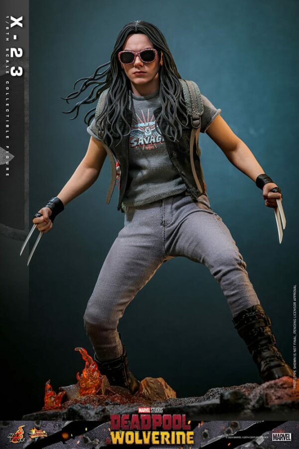 MARVEL – Figurine 1/6 Movie Masterpiece X-23 (Deadpool & Wolverine) 27 cm – Image 8