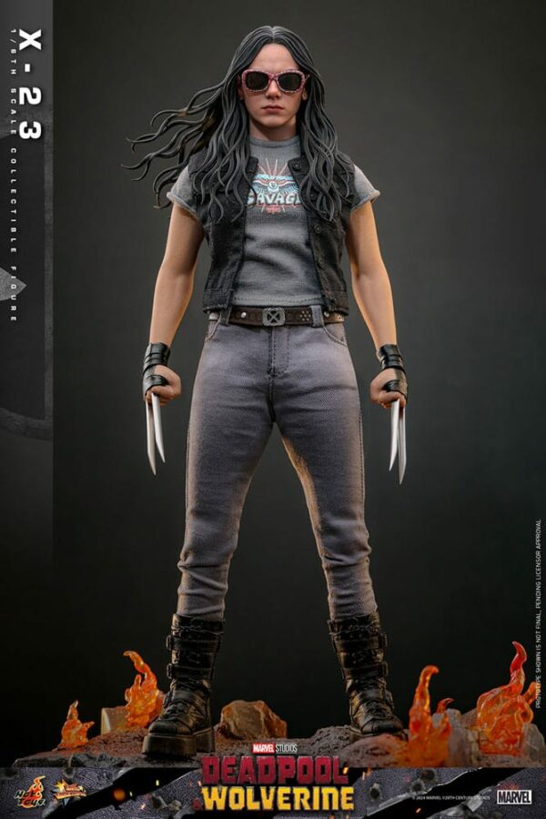 MARVEL – Figurine 1/6 Movie Masterpiece X-23 (Deadpool & Wolverine) 27 cm – Image 9