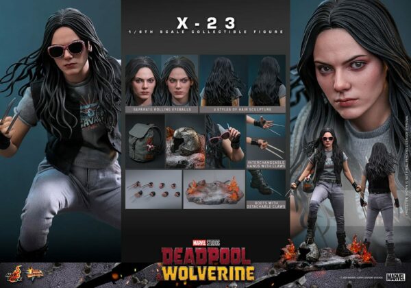 MARVEL – Figurine 1/6 Movie Masterpiece X-23 (Deadpool & Wolverine) 27 cm – Image 21