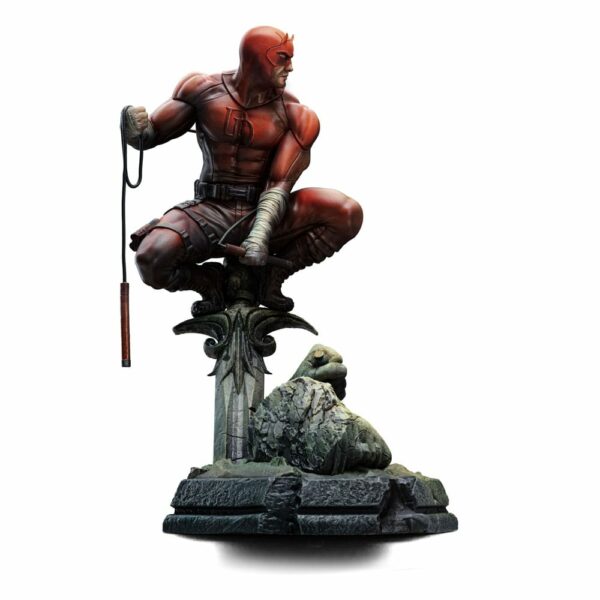 MARVEL – Statuette Deluxe Art Scale 1/10 Daredevil Unleashed 22 cm – Image 4