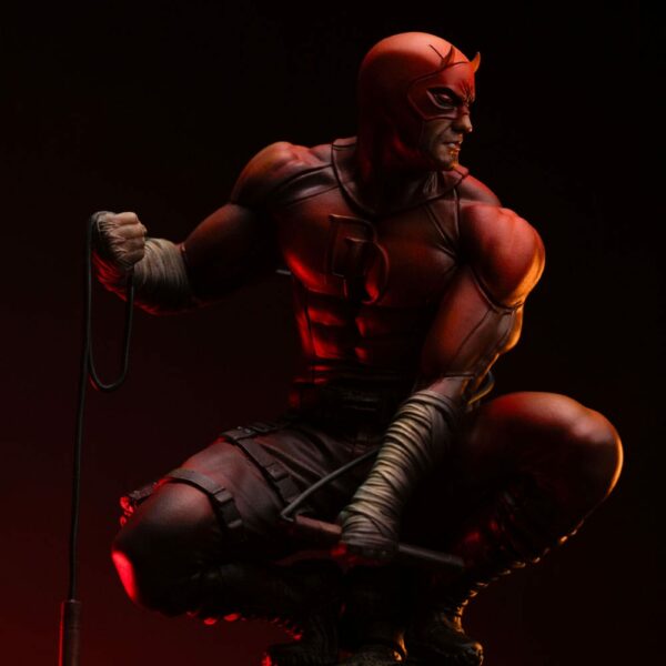MARVEL – Statuette Deluxe Art Scale 1/10 Daredevil Unleashed 22 cm – Image 8