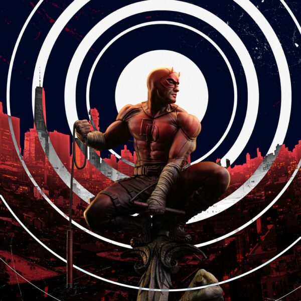 MARVEL – Statuette Deluxe Art Scale 1/10 Daredevil Unleashed 22 cm – Image 9