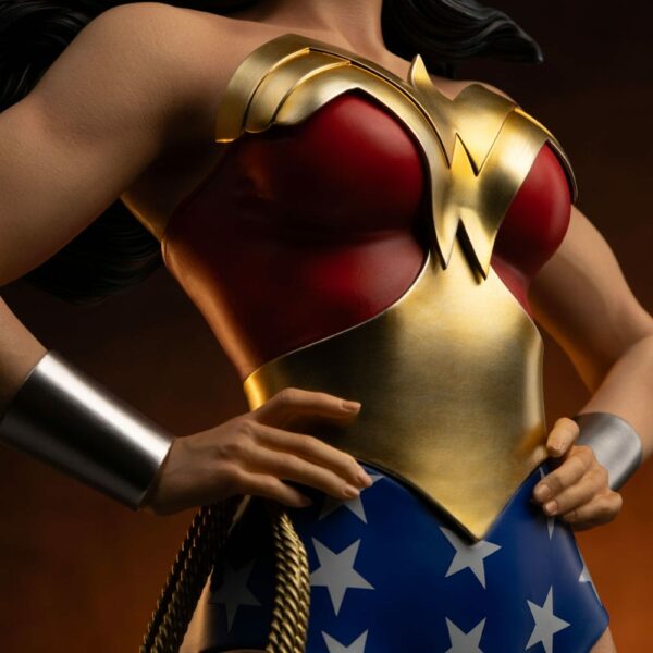 DC COMICS – Statuette Legacy Replica 1/4 Wonder Woman DC Trinity 56 cm – Image 4
