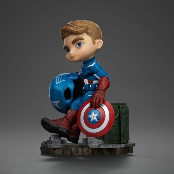 MARVEL – Figurine Captain America Mini Co 14 cm – Image 2