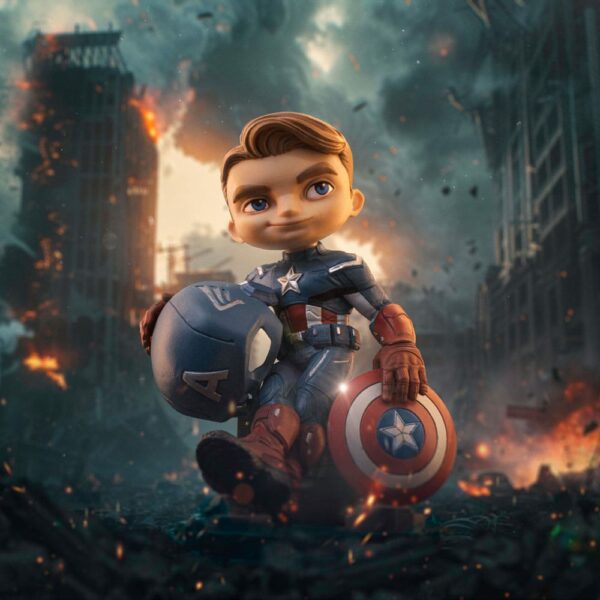 MARVEL – Figurine Captain America Mini Co 14 cm – Image 8