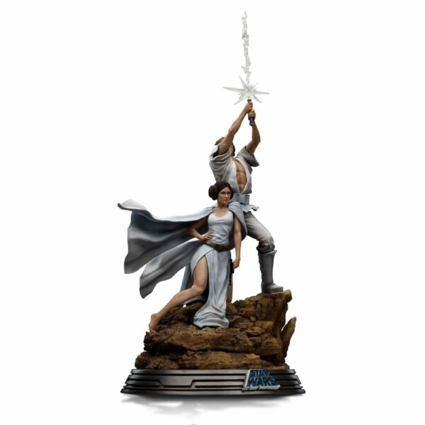STAR WARS – Statuette 1/10 Art Scale Luke & Leia 41 cm – Image 6