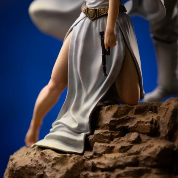 STAR WARS – Statuette 1/10 Art Scale Luke & Leia 41 cm – Image 9