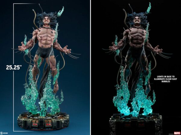 MARVEL – Statuette Premium Format Wolverine: Weapon X 64 cm – Image 6