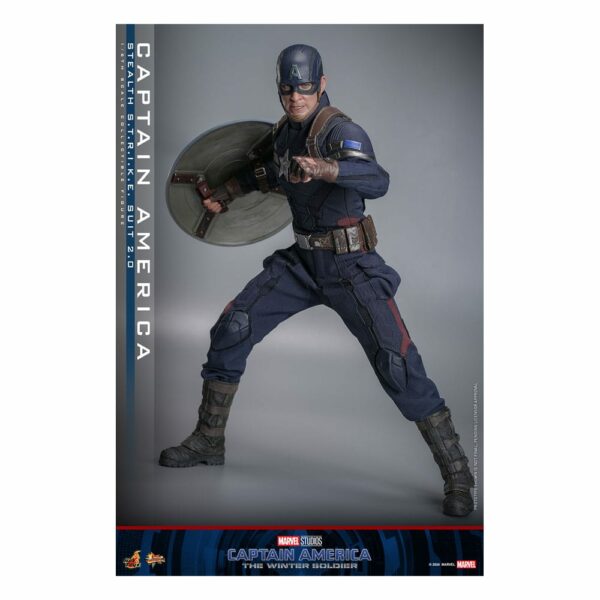 MARVEL – Figurine 1/6 Captain America The Winter Soldier (Stealth S.T.R.I.K.E. Suit) 2.0 31 cm – Image 23
