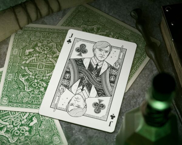 HARRY POTTER – Jeu de Cartes à jouer (Version Verte) – Image 2