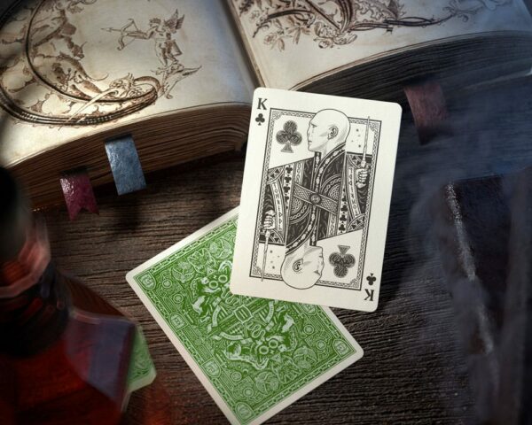 HARRY POTTER – Jeu de Cartes à jouer (Version Verte) – Image 9