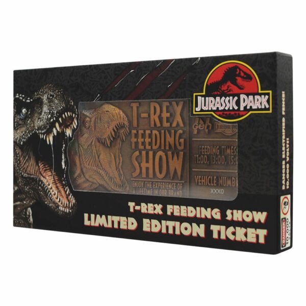 JURASSIC PARK – Réplique 1/1 Ticket Feeding Show – Image 2