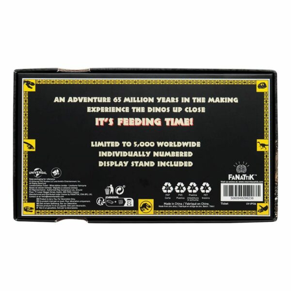 JURASSIC PARK – Réplique 1/1 Ticket Feeding Show – Image 3