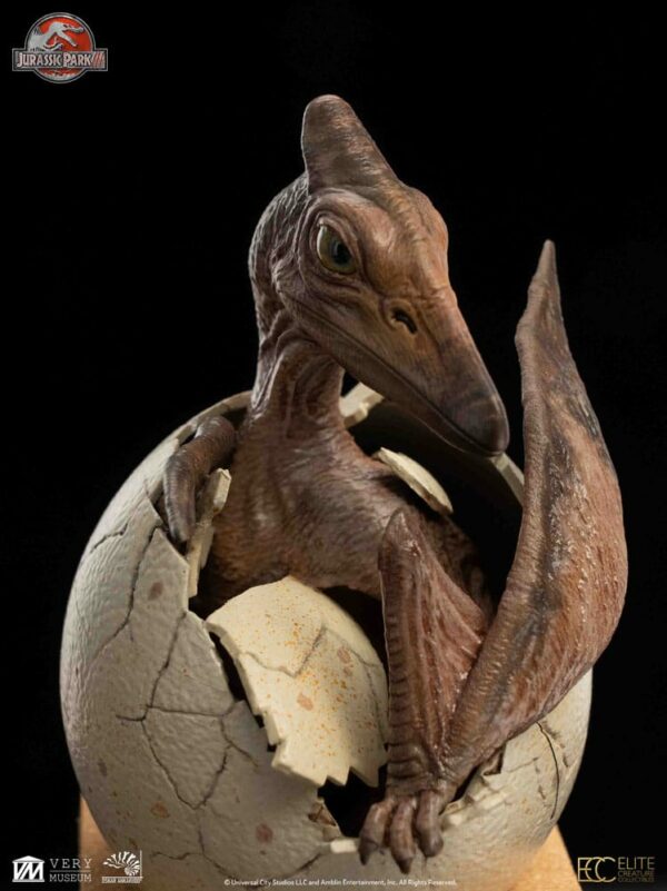 JURASSIC PARK – Set 3 Statuettes Hatchling Pterosaur Jurassic Park III 16 cm – Image 10