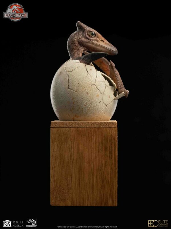 JURASSIC PARK – Set 3 Statuettes Hatchling Pterosaur Jurassic Park III 16 cm – Image 17