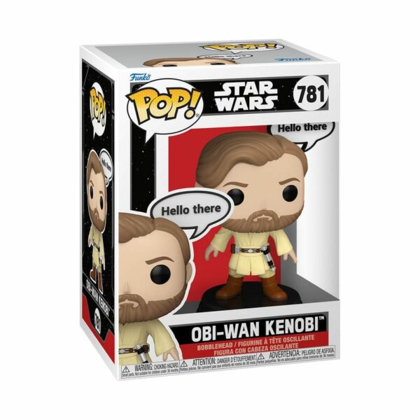 Obi-Wan Kenobi (Hello there) – Figurine Star Wars The Clone Wars Funko POP! n°781 – Image 2