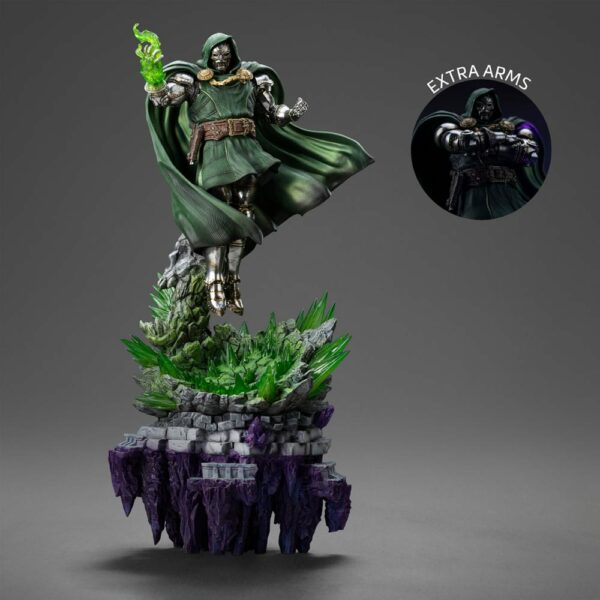 MARVEL – Statuette Art Scale 1/10 Doctor Doom Deluxe Edition 42 cm – Image 8