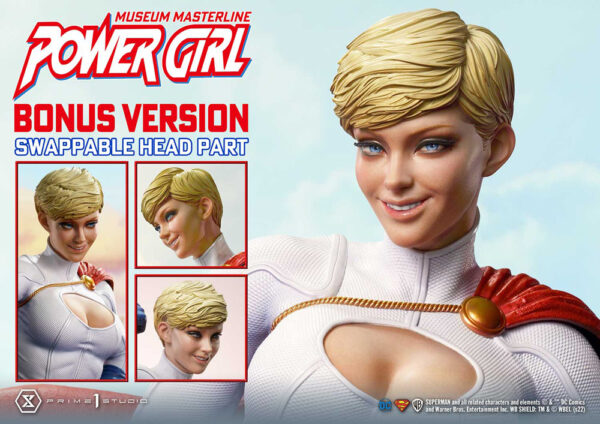 DC COMICS – Statuette 1/3 Museum Masterline Power Girl Deluxe Bonus Version 75 cm – Image 4