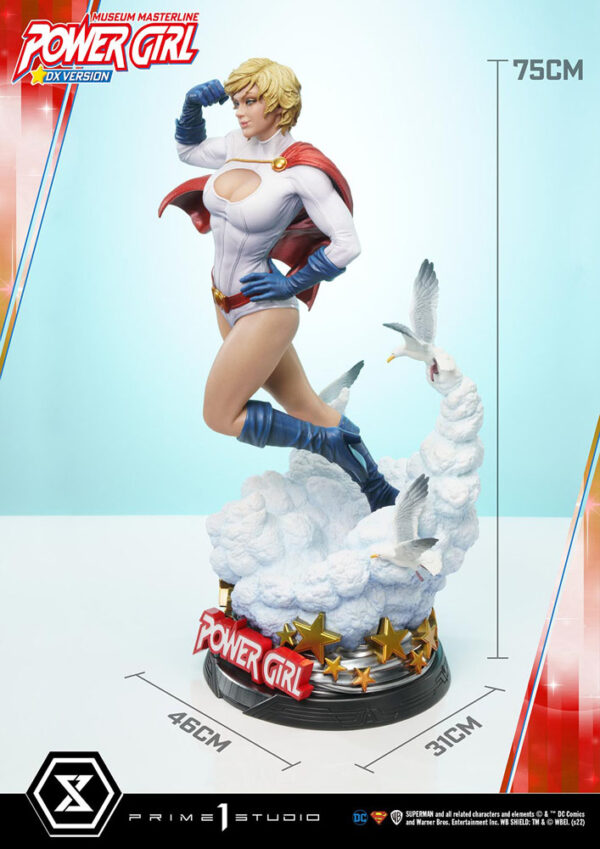 DC COMICS – Statuette 1/3 Museum Masterline Power Girl Deluxe Bonus Version 75 cm – Image 7