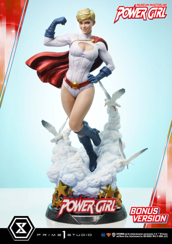 DC COMICS – Statuette 1/3 Museum Masterline Power Girl Deluxe Bonus Version 75 cm – Image 9