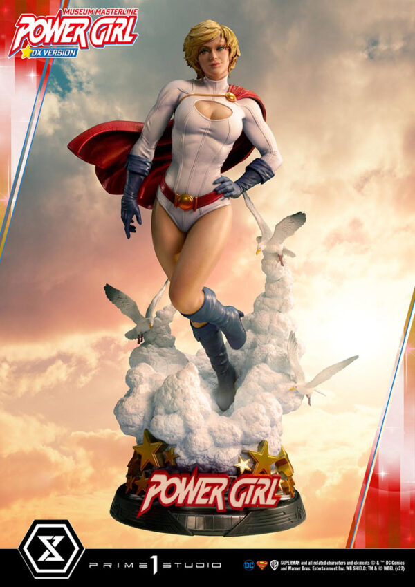 DC COMICS – Statuette 1/3 Museum Masterline Power Girl Deluxe Bonus Version 75 cm – Image 10