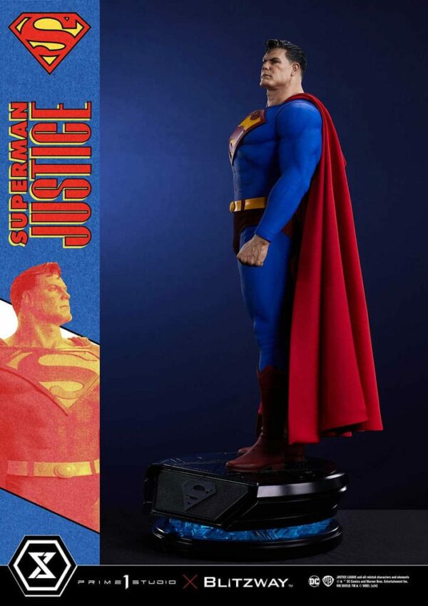 DC COMICS – Statuette 1/4 Premium Masterline Series Superman Justice Comics 57 cm – Image 10