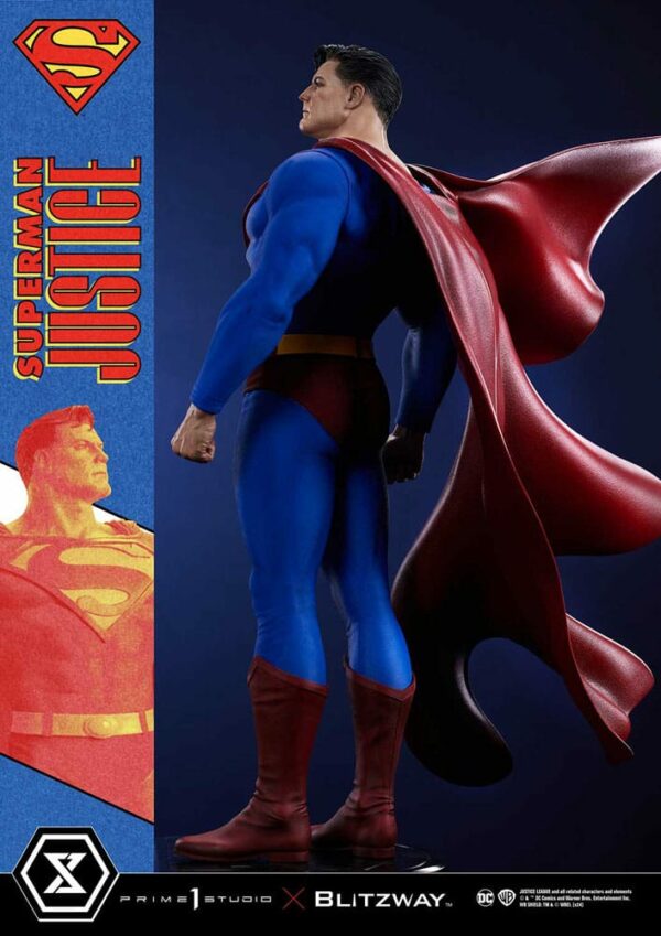 DC COMICS – Statuette 1/4 Premium Masterline Series Superman Justice Comics 57 cm – Image 12