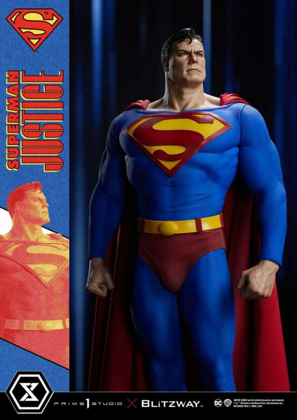 DC COMICS – Statuette 1/4 Premium Masterline Series Superman Justice Comics 57 cm – Image 18