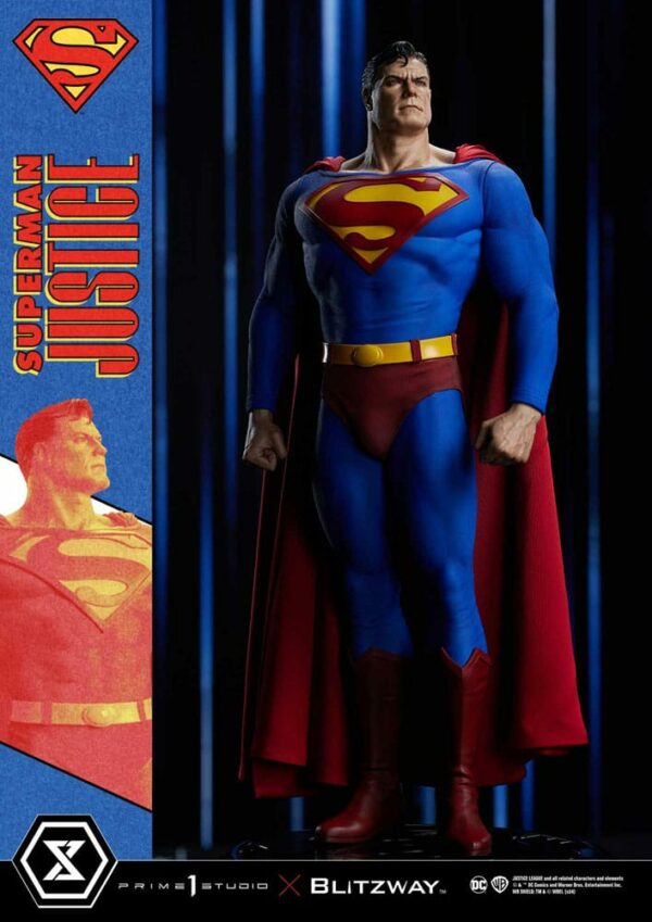 DC COMICS – Statuette 1/4 Premium Masterline Series Superman Justice Comics 57 cm – Image 19