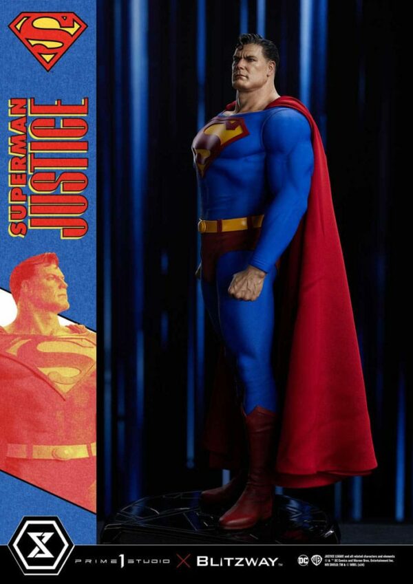 DC COMICS – Statuette 1/4 Premium Masterline Series Superman Justice Comics 57 cm – Image 21