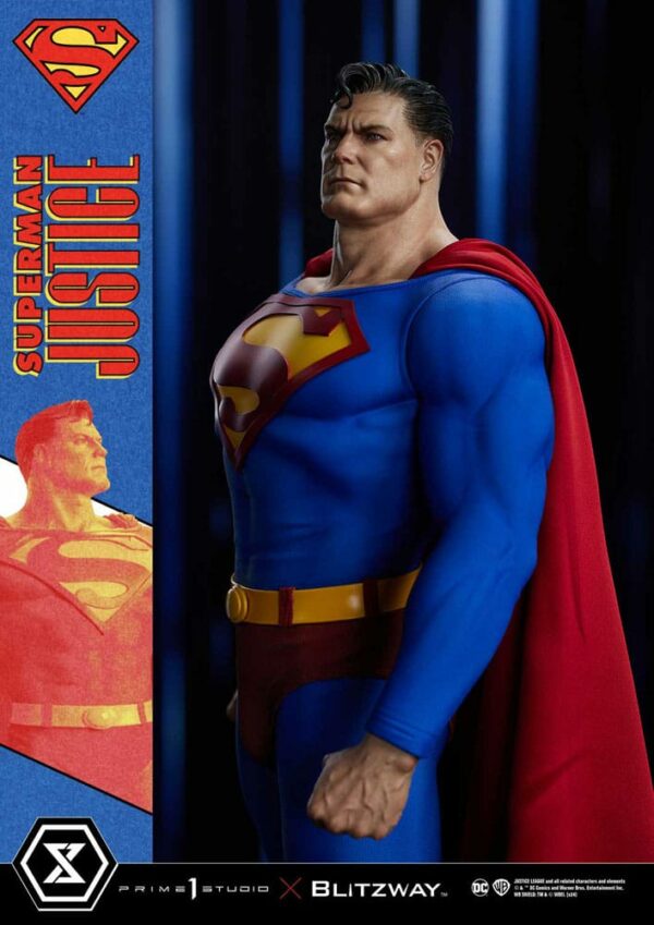 DC COMICS – Statuette 1/4 Premium Masterline Series Superman Justice Comics 57 cm – Image 22