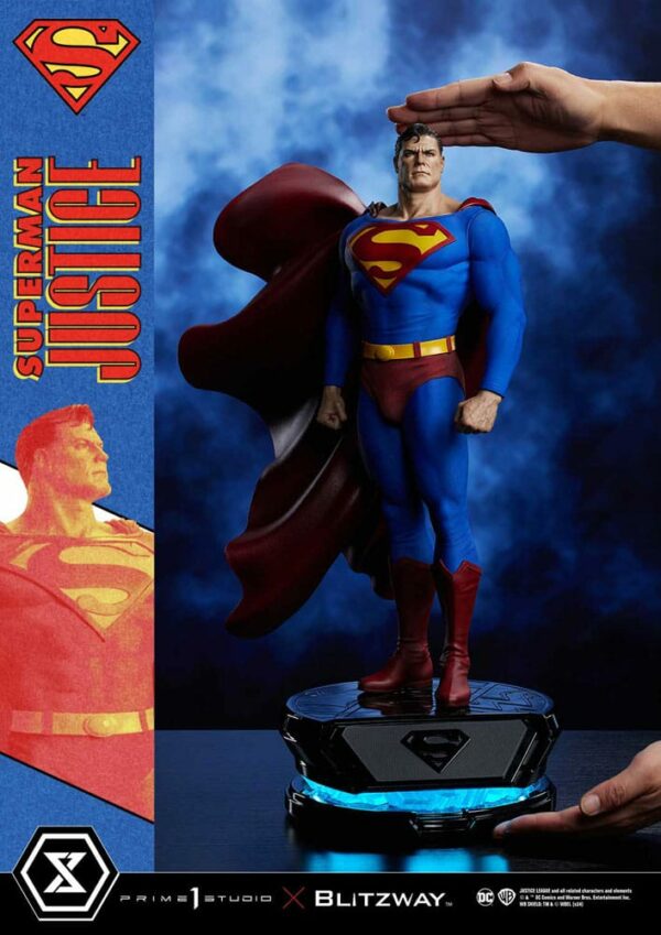 DC COMICS – Statuette 1/4 Premium Masterline Series Superman Justice Comics 57 cm – Image 24