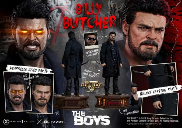 THE BOYS – Statuette 1/4 Billy Butcher Ultimate Premium Masterline Series Deluxe Version 57 cm – Image 3