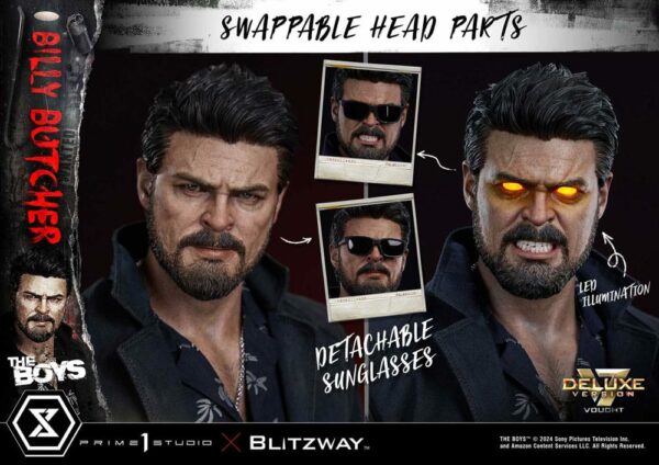 THE BOYS – Statuette 1/4 Billy Butcher Ultimate Premium Masterline Series Deluxe Version 57 cm – Image 4