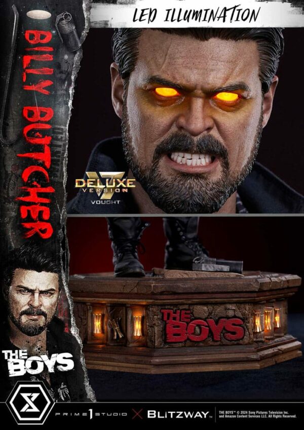 THE BOYS – Statuette 1/4 Billy Butcher Ultimate Premium Masterline Series Deluxe Version 57 cm – Image 7
