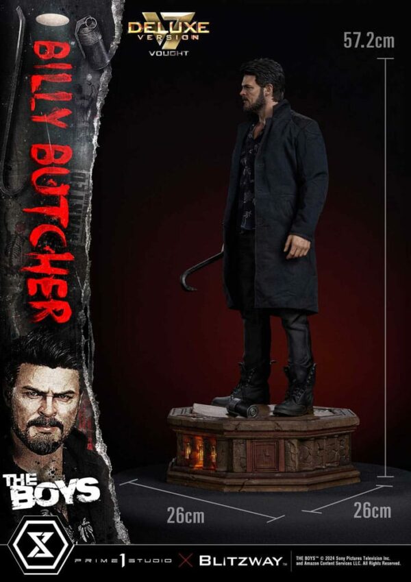 THE BOYS – Statuette 1/4 Billy Butcher Ultimate Premium Masterline Series Deluxe Version 57 cm – Image 10
