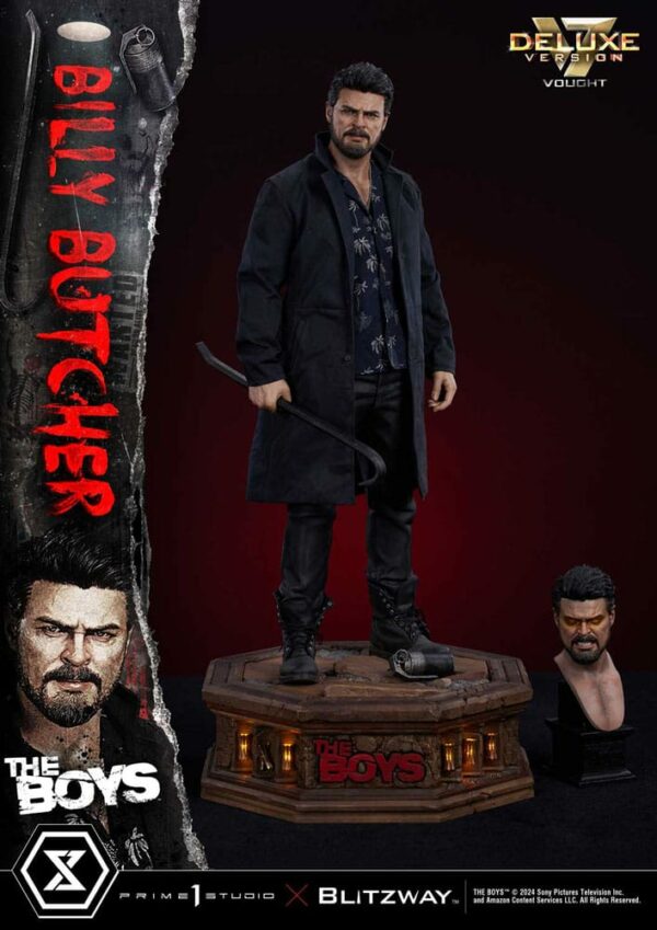 THE BOYS – Statuette 1/4 Billy Butcher Ultimate Premium Masterline Series Deluxe Version 57 cm – Image 14