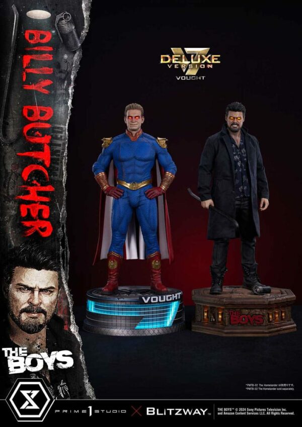 THE BOYS – Statuette 1/4 Billy Butcher Ultimate Premium Masterline Series Deluxe Version 57 cm – Image 27