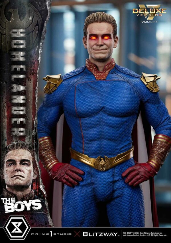 THE BOYS – Statuette 1/4 Homelander Premium Masterline Series Deluxe Version 57 cm – Image 3