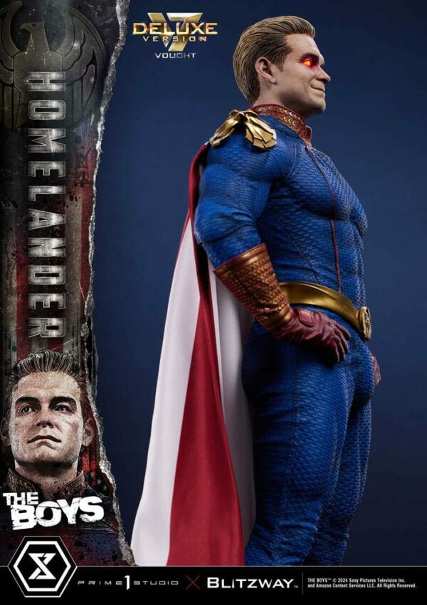 THE BOYS – Statuette 1/4 Homelander Premium Masterline Series Deluxe Version 57 cm – Image 7