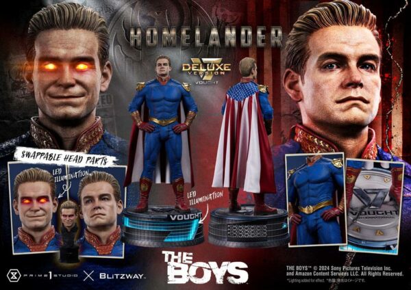 THE BOYS – Statuette 1/4 Homelander Premium Masterline Series Deluxe Version 57 cm – Image 10