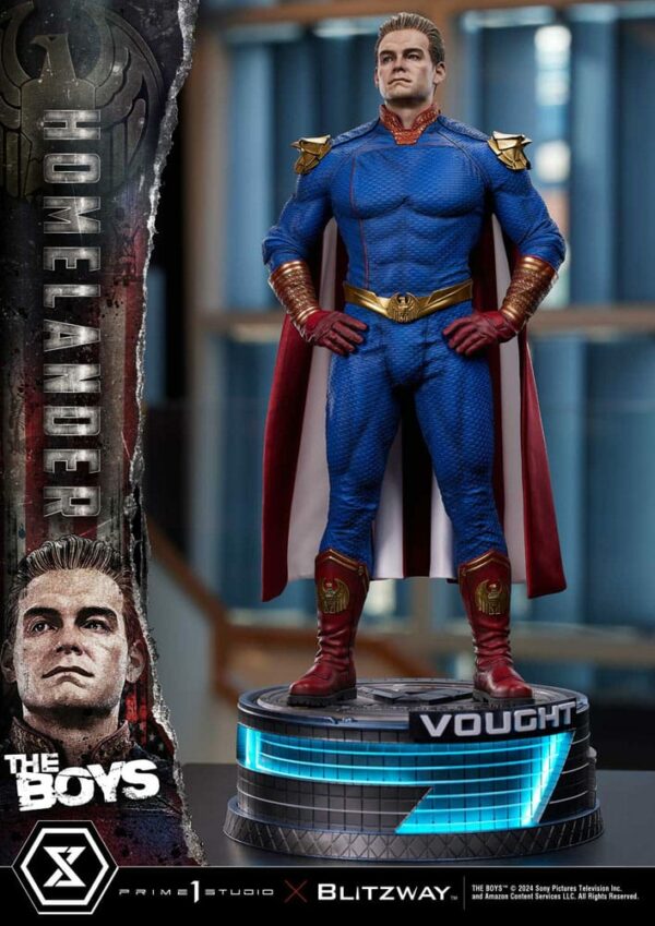 THE BOYS – Statuette 1/4 Homelander Premium Masterline Series Deluxe Version 57 cm – Image 17