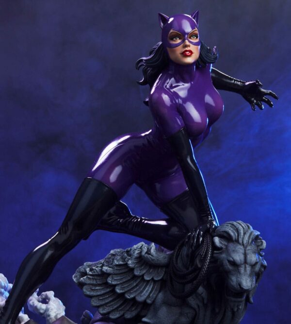 DC COMICS – Statuette 1/6 Catwoman (Purple Edition) 35 cm – Image 4