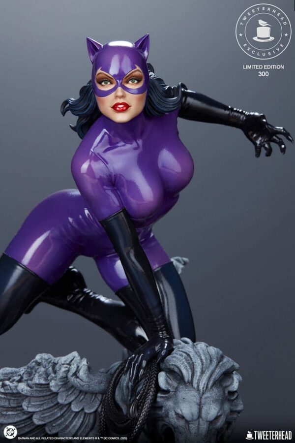 DC COMICS – Statuette 1/6 Catwoman (Purple Edition) 35 cm – Image 9
