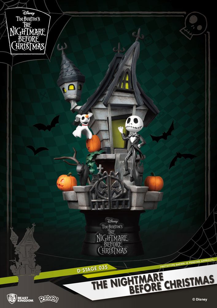 Figurine / Diorama Jack's Haunted House (L’Étrange Noël de Monsieur Jack)